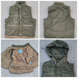 Vtg Sierra Pacific Kids Hooded Vest